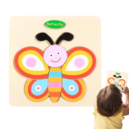 Tierpuzzles aus Holz, Tierpuzzles für Puzzles aus Holz, mit Tieren – buntes Puzzle | Lernpuzzlespiele für frühzeitige Entwicklung für im Vorschulalter, Tierpuzzles aus Holz, Tierpuzzles für Puzzles aus Holz, mit Tieren – buntes Puzzle | Lernpuzzlespiele für frühzeitige Entwicklung für im Vorschulalter, von Generic