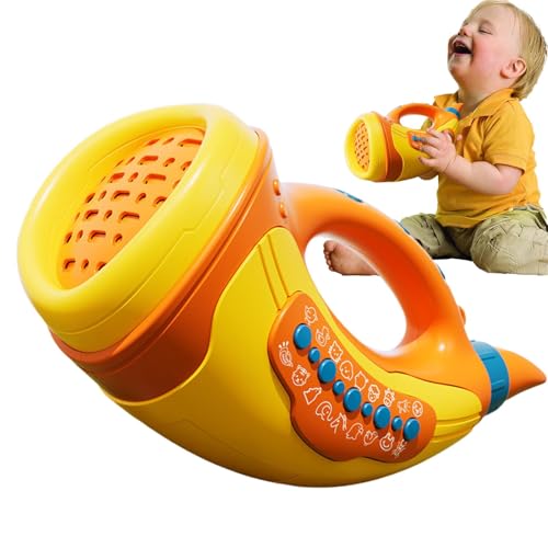 Tierrufhorn für Kinder, Tierbeschwörer für Kinder - Naturforschungsspielzeug für draußen - Tiergeräusche Spielzeug für Mädchen ab 3 Jahren, Jagdspielzeughorn zum Naturerkunden von Generic