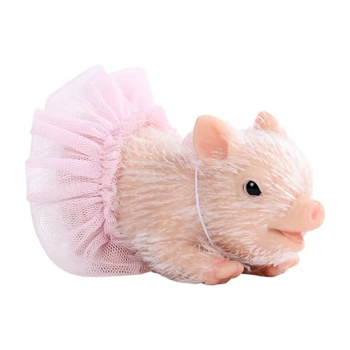 Tierspielzeug für Kleinkinder, weiches Silikon, realistische Tierfiguren für Kinder, Fun Wildlife Playset, niedliche Modelle von Safari, realistische Minimum zum Lernen, Geschenke von Generic