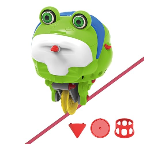 Tightrope Walking Toy, lustiges Unicycle Frog Frog Spielzeug, Lernspielzeug, Finger-Gyroskop-Balance-Roboter, interaktives Spiel von Generic