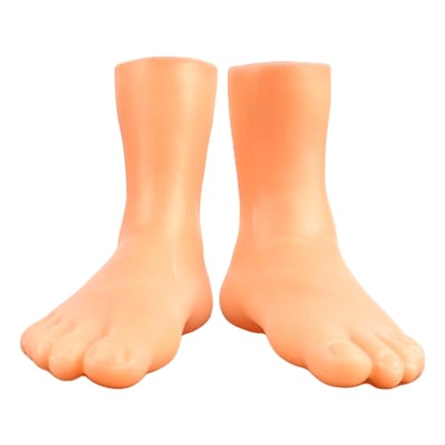 Tiny Feet Fingerpuppen,Fingerpuppen Füße, Teaser-Spielzeug für Katzen, 2 Stück kleine Füße, kleine Füße zum Spaß, kleine Fußfinger für Kinder und Erwachsene, süßes Katzenspielzeug Tiny Feet Fingerpuppen,Fingerpuppen Füße, Teaser-Spielzeug für Katzen, 2 Stück kleine Füße, kleine Füße zum Spaß, kleine Fußfinger für Kinder und Erwachsene, süßes Katzenspielzeug von Generic