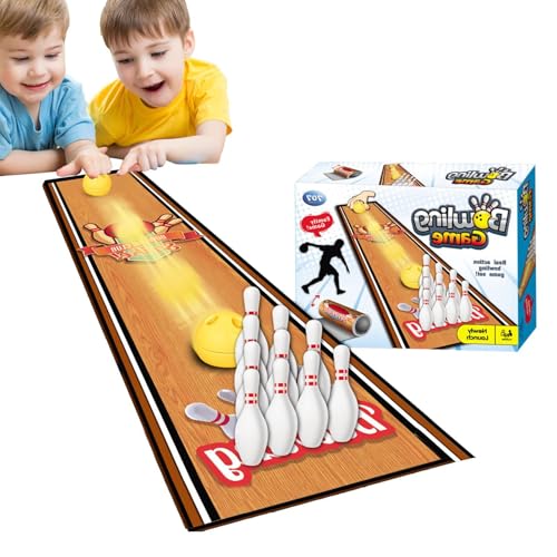 Tisch-Curling, Tischgolf-Set, kleines Tischgolf-Set, tragbar, für Kinder und Erwachsene, Tischspiel für Partys von Generic