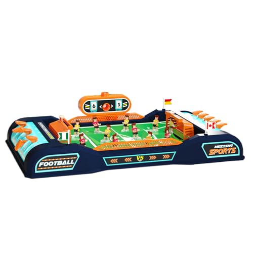 Tischfußball | Interactive Toys Football Brettspiel | Indoor -Sportfußball -Set mit Score Keeper, tragbares Bildungsspielzeug für Kinder Erwachsene Familiennacht von Generic
