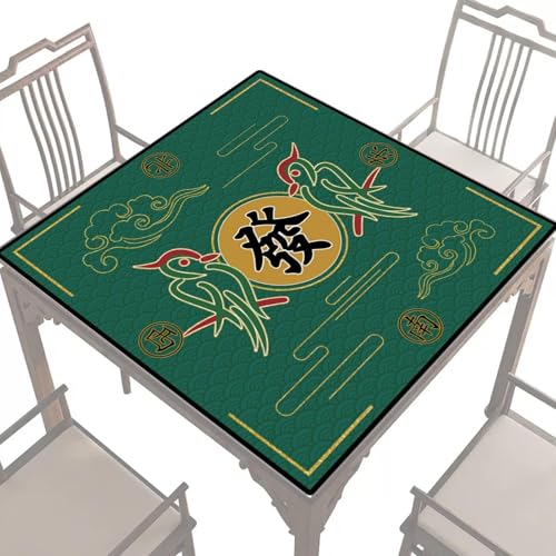 Tischspielmatte, Mahjong Matte - 27x27 Zoll rutschfeste Kartenspielmatte für Mahjong | Tischmatte für Brettspiele, Tischdecke für Würfelspiele, a von Generic