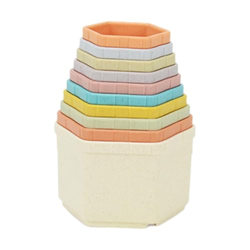 Tischspielzeug, 3,D – Maze Puzzle Ball Brain Teasers, Battle Fast Stacking Cup | Nistkasten Interaktive Tassen wettbewerbsfähig, lustig, Stapelspielzeug Gravty Wild Interaktives nachhaltiges Geschenk von Generic
