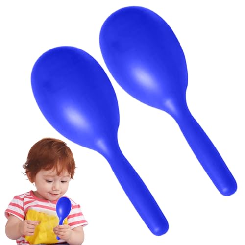 Toddler Maracas Toys, Toddler Rattle Maracas | 2 x Sandhammer-Set, pädagogisches Musikinstrument für die mexikanische Party Toddler Maracas Toys, Toddler Rattle Maracas | 2 x Sandhammer-Set, pädagogisches Musikinstrument für die mexikanische Party von Generic