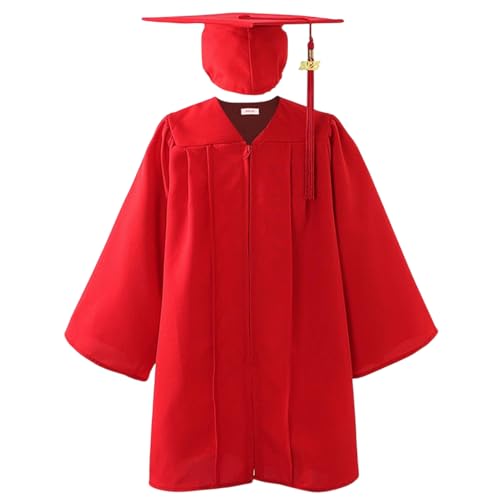 Toga Abschlussball für Kinder, Schulhut, glänzendes Kostüm, bequem, stilisiertes , für Schulfeiern am Ende des Schuljahres Toga Abschlussball für Kinder, Schulhut, glänzendes Kostüm, bequem, stilisiertes , für Schulfeiern am Ende des Schuljahres von Generic