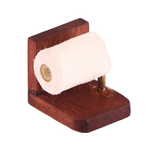 Toilettenpapiermodell mit Regal. Rollenspiel DIY Zubehör von Generic