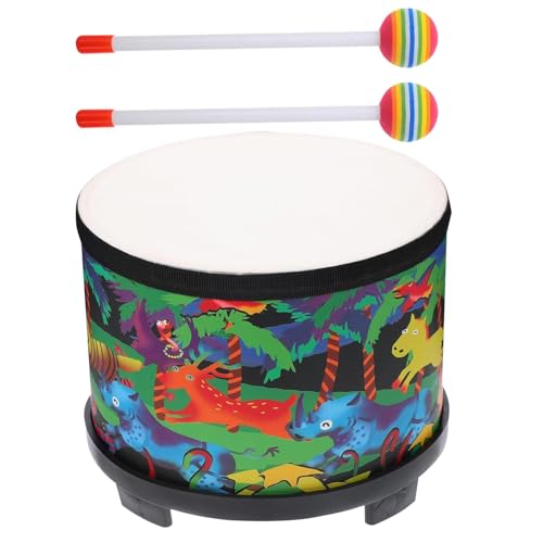 Tom Drum für Kinder, Schlaginstrumente für Kinder, 20,3 cm (8 Zoll), für kleine Kinder, mit Stöcken, Musik-Drum-Spielzeug für Kinder von Generic