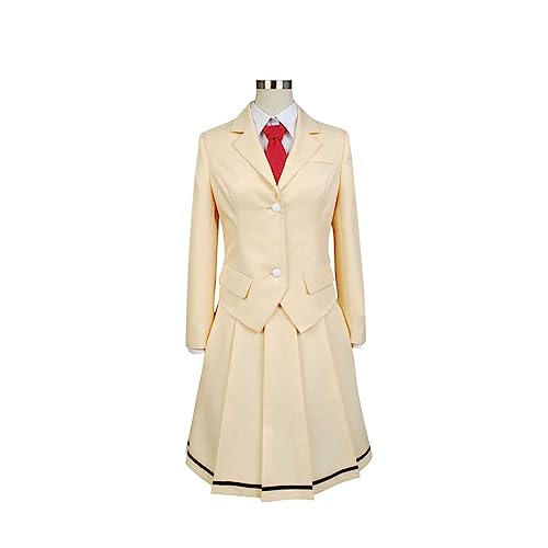 Tomoko Kuroki Cosplay Kostüm Schuluniform Kleid Anzug Mit Krawatte Komplettset,L-Set von Generic