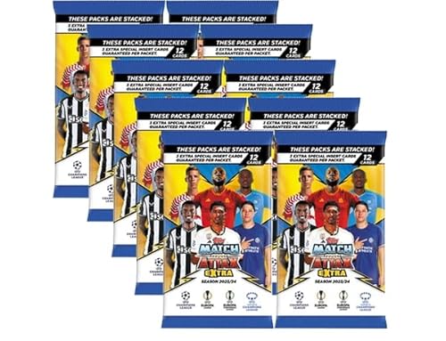 Topps Champions League Match Attax EXTRA 2023/24-10x Booster von Generic