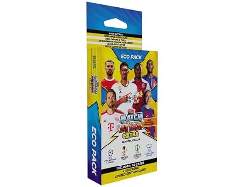 Topps Champions League Match Attax EXTRA 2023/24-1x Eco Pack Blister von Generic