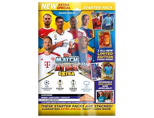 Topps Champions League Match Attax EXTRA 2023/24-1x Starterpack von Generic