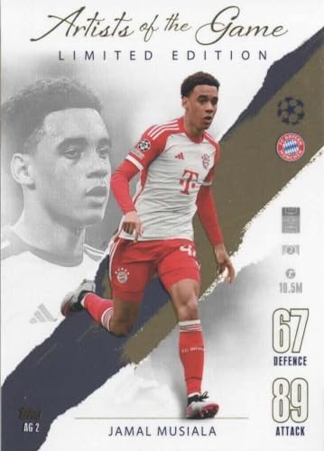 Topps Match Attax 2023 2024 Jamal Musiala Artists of the Game Limited Edition von Generic
