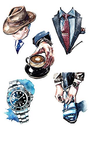 Tortenaufsatz, essbar, bedruckt, Motiv: Mann, Jungen, Gentelman, Vatertag (Muster 8) von Generic