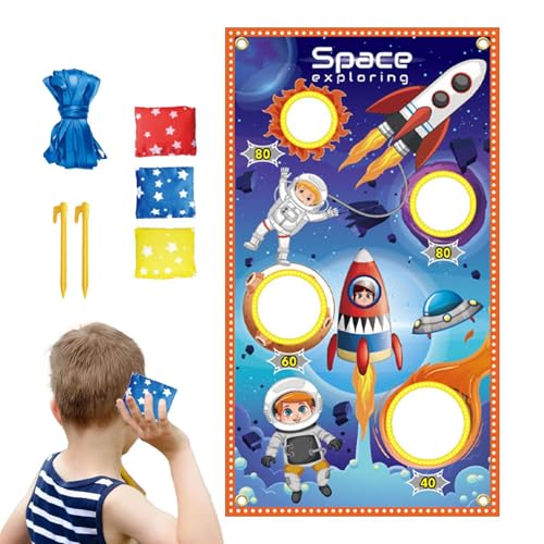 Toss Brettspiel – Interaktives Sackwurfspiel für alle Altersgruppen | leichtes und faltbares Design, ideal für Veranstaltungen im Freien, Camping, Picknick, Geburtstagsfeiern und Unterhaltung Toss Brettspiel – Interaktives Sackwurfspiel für alle Altersgruppen | leichtes und faltbares Design, ideal für Veranstaltungen im Freien, Camping, Picknick, Geburtstagsfeiern und Unterhaltung von Generic
