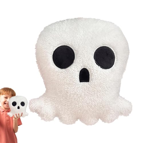 Totenkopf-Plüschspielzeug - Halloween-Tier für, weiches und niedliches Plüschspielzeug im Schädel-Design | Multifunktionale und bequeme Dekoration für Autoinnenraum, Dekoration Totenkopf-Plüschspielzeug - Halloween-Tier für, weiches und niedliches Plüschspielzeug im Schädel-Design | Multifunktionale und bequeme Dekoration für Autoinnenraum, Dekoration von Generic