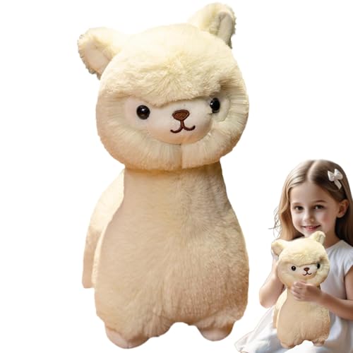 Touet aus Plüsch – Flauschiges Plüschspielzeug, Soft Alpaca Pelushie | Entzückende Cuddle Companion, Plüschtier, weiches -Wurfkissen, Plüschpuppen für E Touet aus Plüsch – Flauschiges Plüschspielzeug, Soft Alpaca Pelushie | Entzückende Cuddle Companion, Plüschtier, weiches -Wurfkissen, Plüschpuppen für E von Generic