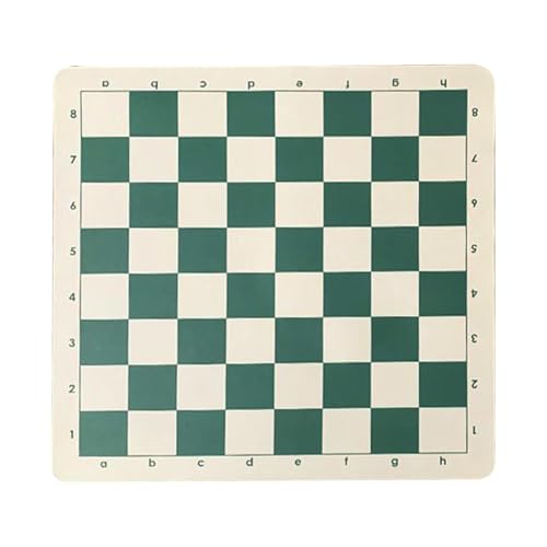 Tournament Chess Board - Chess Soft Chessboard, Lightweight Tournament Chess Mat Chess Game Board | Square PU Leather Chess Board Rollable Chessboard for Family Gatherings Parties Tournament Chess Board - Chess Soft Chessboard, Lightweight Tournament Chess Mat Chess Game Board | Square PU Leather Chess Board Rollable Chessboard for Family Gatherings Parties von Generic