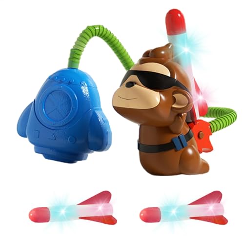 Toy Rocket for Kids, Stomper Rockets for Kids – Airplane Stomper Rocket Schaumstoff zum Abwerfen von Schaumstoff | Outdoor-Aktivitäten Springen, Sport-Spiel für Kleinkinder Toy Rocket for Kids, Stomper Rockets for Kids – Airplane Stomper Rocket Schaumstoff zum Abwerfen von Schaumstoff | Outdoor-Aktivitäten Springen, Sport-Spiel für Kleinkinder von Generic