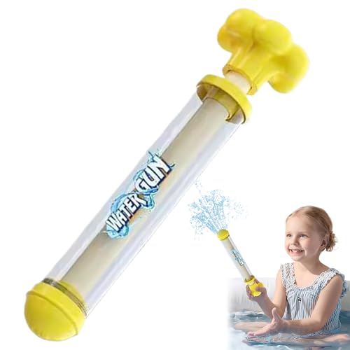 Toy Water Squad - 27 cm, PVC, gelbblaues Rot, Kinderjet, Gartenspaß, Sommerspielzeug | Pyrotechnisches Spray mit hoher Leistung mit Spritzer, kreativer Speer für und Terrasse Toy Water Squad - 27 cm, PVC, gelbblaues Rot, Kinderjet, Gartenspaß, Sommerspielzeug | Pyrotechnisches Spray mit hoher Leistung mit Spritzer, kreativer Speer für und Terrasse von Generic