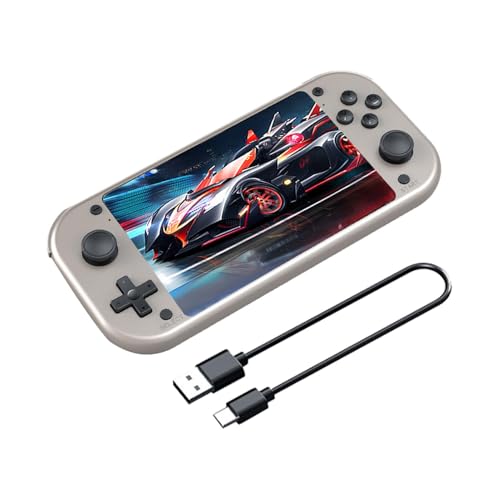 Tragbare Videospielkonsole, Retro-Spielekonsole, 10,9 cm (4,3 Zoll) HD-LCD-Bildschirm, unterstützt TV-Ausgang, Erwachsene Kinder Mädchen Gamings Spielersystem Handheld Spielkonsole von Generic