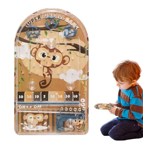 Tragbares Pinball-Spiel: Tragbare Spiele für Kinder mit verschiedenen Schwierigkeiten, Taschenspiel für Kinder, tragbar, lustig und tragbar für Kinder und Erwachsene Tragbares Pinball-Spiel: Tragbare Spiele für Kinder mit verschiedenen Schwierigkeiten, Taschenspiel für Kinder, tragbar, lustig und tragbar für Kinder und Erwachsene von Generic