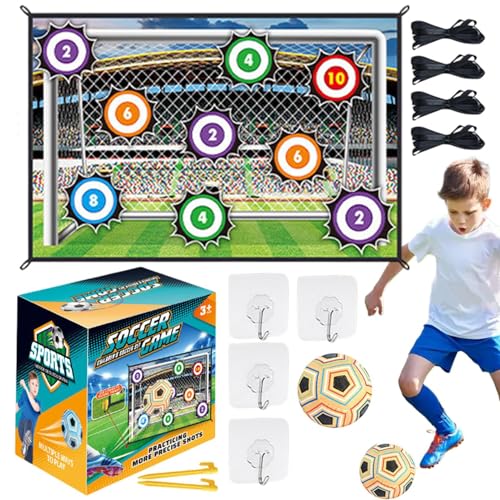 Trainingsset – Fußballspielzeug, Fähigkeits-Set | Trainingsspiel für Kinder ab 3 Jahren, Aktivitätsmatte im Freien für Mädchen und , Fitn Ausrüstung von Generic