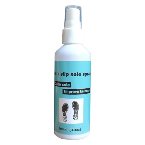 Traktionsspray für Basketballschuhe – Griff-Wiederherstellungsreiniger, 100 ml, rutschfestes Schuhspray, Schuh-Traktionsspray, rutschfeste Kanten-Traktionsspray für Sportschuhe Traktionsspray für Basketballschuhe – Griff-Wiederherstellungsreiniger, 100 ml, rutschfestes Schuhspray, Schuh-Traktionsspray, rutschfeste Kanten-Traktionsspray für Sportschuhe von Generic