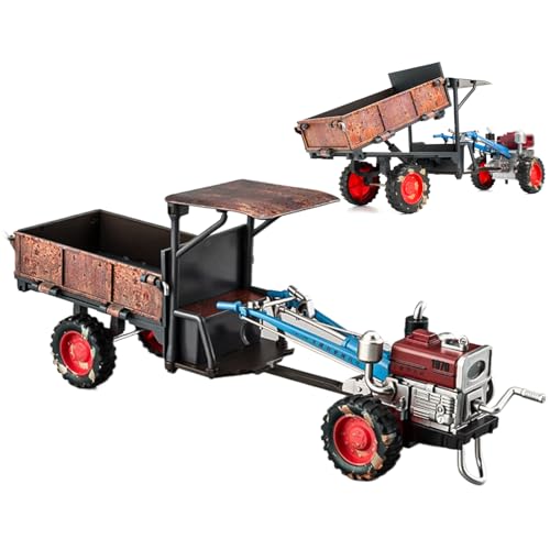 Traktorauto, Modell Traktor, Modell Traktor aus Metall | Alloy Marsch Traktor im Maßstab 1:24 mit Licht und Musik, Bauspielzeug für Retro-Automodelle Traktorauto, Modell Traktor, Modell Traktor aus Metall | Alloy Marsch Traktor im Maßstab 1:24 mit Licht und Musik, Bauspielzeug für Retro-Automodelle von Generic