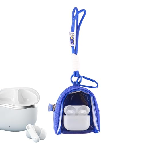 Transparente Figurentasche, transparente Tasche für Puppen - Tragbare Vitrine für Sammlerstücke | Staubdichte Kopfhörer-Organizer-Tasche, Sammlervitrine mit ci von Generic