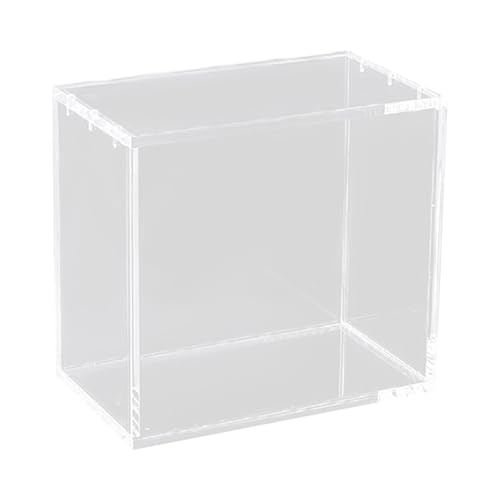 Transparente Kartenaufbewahrung aus Acryl für Sammelkarten. Organizer für Sammlerstücke. Ideal für DIY-Kunst und Bastelarbeiten. Kartenspiel für Kinder ab 10 Jahren. Perfekt zum (Clear, 15.5X14X8cm) Transparente Kartenaufbewahrung aus Acryl für Sammelkarten. Organizer für Sammlerstücke. Ideal für DIY-Kunst und Bastelarbeiten. Kartenspiel für Kinder ab 10 Jahren. Perfekt zum (Clear, 15.5X14X8cm) von Generic