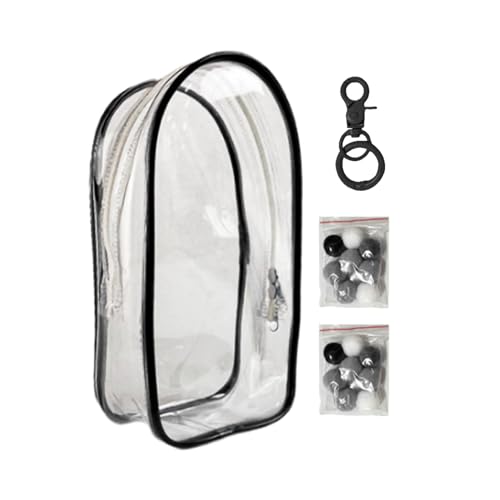 Transparente Tasche zur Präsentation von Figuren mit Schlüsselanhänger, Puppen-Tragetasche, Aufbewahrungstasche für kleine Puppen, Vitrine für Puppen mit Kugel Transparente Tasche zur Präsentation von Figuren mit Schlüsselanhänger, Puppen-Tragetasche, Aufbewahrungstasche für kleine Puppen, Vitrine für Puppen mit Kugel von Generic