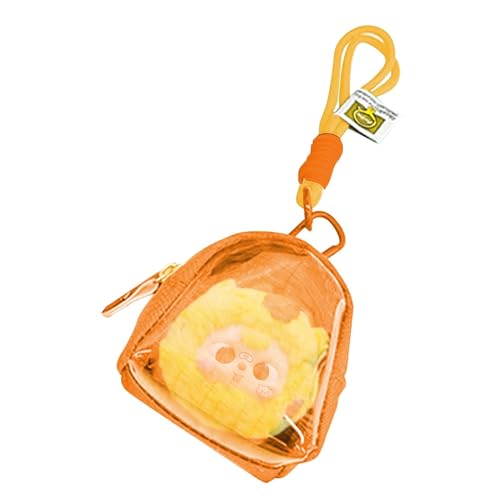 Transparente Tragetasche für Figuren, transparente Tasche für Figuren, tragbare Vitrine für Sammlerstücke | Staubdichte Kopfhörer-Organizer-Tasche, Sammlervitrine mit von Generic