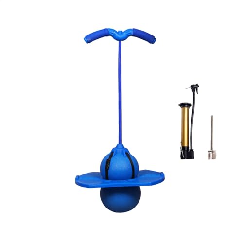 Trick Ball, Jump Ball mit Griff und Pumpe, High Board Strong Grip Deck Sticks Outdoor Spaß für Kinder, Erwachsene, und Mädchen Trick Ball, Jump Ball mit Griff und Pumpe, High Board Strong Grip Deck Sticks Outdoor Spaß für Kinder, Erwachsene, und Mädchen von Generic
