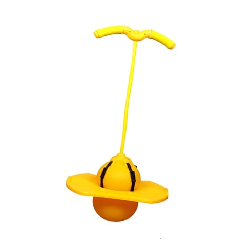 Trick Ball mit Griff und Pumpe | Board mit hohem Schaft für Kinder, Jugendliche, Erwachsene | Springspielzeug Deck Grip Strong für Spaß im Freien, Bewegung, Sport von Generic