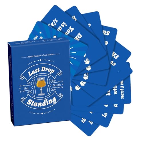 Trinkkartenspiel, Kartenspiel für betrunkene Liebhaber, Trinkkartenspiel für Paare, Junggesellinnenabschied, Gesprächskartenspiel 50X für Pre-Fie-Spiele Trinkkartenspiel, Kartenspiel für betrunkene Liebhaber, Trinkkartenspiel für Paare, Junggesellinnenabschied, Gesprächskartenspiel 50X für Pre-Fie-Spiele von Generic