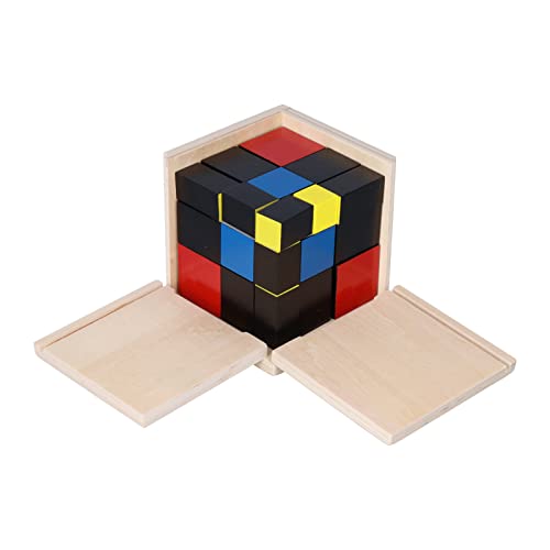 Trinomiale Blockspielzeug, Helle Farbe der Mathematik Trinomialspielzeug für für die Frühe Bildung Abgerundet (Professionelle Version Trinomial) von Generic
