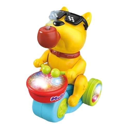 Trommelhund für Kinder, Spielzeug für Hunde, musikalisches Spielzeug für Hunde, beleuchteter Musikzug, Kinderspielzeug, frühzeitiges Lernen, Musikspielzeug Trommelhund für Kinder, Spielzeug für Hunde, musikalisches Spielzeug für Hunde, beleuchteter Musikzug, Kinderspielzeug, frühzeitiges Lernen, Musikspielzeug von Generic
