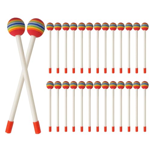 Trommelstöcke für Kinder - Lollipop-Trommelstöcke,Musikinstrumente Rhythm Sticks 28 Stück | Mallet Drumsticks, Musikspielzeug-Schlaginstrument, Zungentrommel Drumsticks für Kinder und Erwachs Trommelstöcke für Kinder - Lollipop-Trommelstöcke,Musikinstrumente Rhythm Sticks 28 Stück | Mallet Drumsticks, Musikspielzeug-Schlaginstrument, Zungentrommel Drumsticks für Kinder und Erwachs von Generic