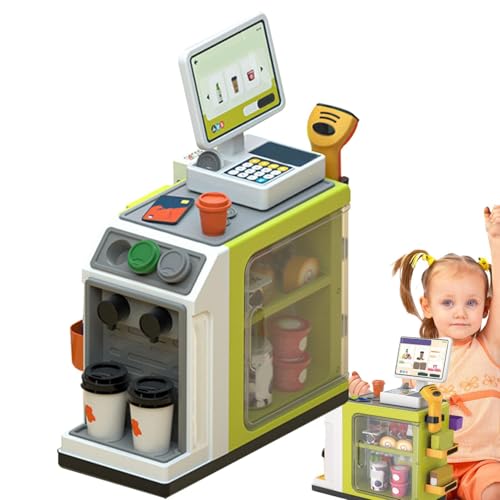 Truhe, Simulation von Lebensmittelgeschäften, realistischer Kinder-Supermarkt, Ausgangstheke, Spielzeug für Lebensmittelgeschäft, sensorisches Spielzeug für Kinder Truhe, Simulation von Lebensmittelgeschäften, realistischer Kinder-Supermarkt, Ausgangstheke, Spielzeug für Lebensmittelgeschäft, sensorisches Spielzeug für Kinder von Generic