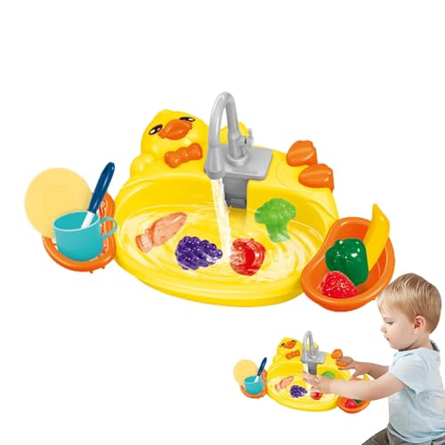 Tun Sie so, als würden Sie die Küchenspüle spielen, die Küchenspüle spielen, Rollenspiel-Küchenset – so tun, als würden Sie Spielzeug mit fließendem Wasser spielen, Essen und Spielen Sie Tun Sie so, als würden Sie die Küchenspüle spielen, die Küchenspüle spielen, Rollenspiel-Küchenset – so tun, als würden Sie Spielzeug mit fließendem Wasser spielen, Essen und Spielen Sie von Generic