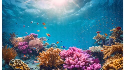 Tyndall Effect Coral Theater, Meeresboden-Geologie-Kunst-Puzzle, 1000-teiliges Puzzle (A ; 1000 Piece) von Generic