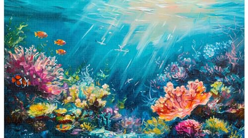 Tyndall Effect Coral Theater, Meeresboden-Geologie-Kunst-Puzzle, 1000-teiliges Puzzle (D ; 1000 Piece) von Generic