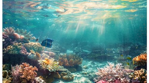Tyndall Light-Woven Coral Forest: 1000-teiliges Puzzle für Erwachsene (A ; 1000 Piece) von Generic