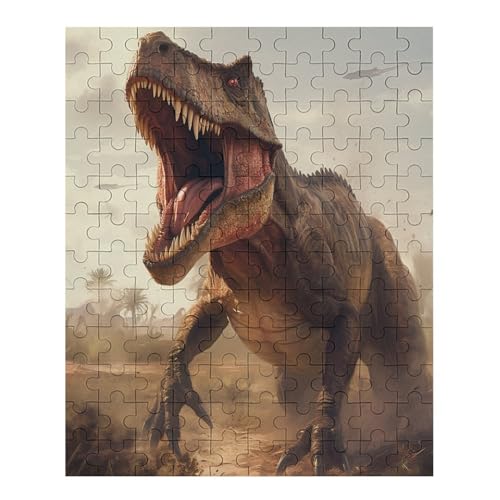 Tyrannosaurus - 1000 Teile Puzzle – - Hochauflösendes - Gelegenheitsspiel – 1000 Teile Holzpuzzle 70 von Generic