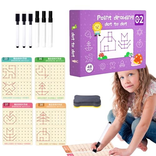 Üben Sie Handschrift für Kinder, Vorschul- und Kleinkindkontrolle – pädagogisches Scribble Workbook, wiederverwendbare Kontrolle, Lernaktivitäten für Kinder von Generic