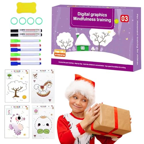 Übungsheft für Handschrift, Trackingbuch für | Vorschul-Schreib-Praxisbuch | Übungsheft für Vorschul-Notizbücher | Übungsheft für Vorschulnotizbücher für Kleinkinder, cahi von Generic