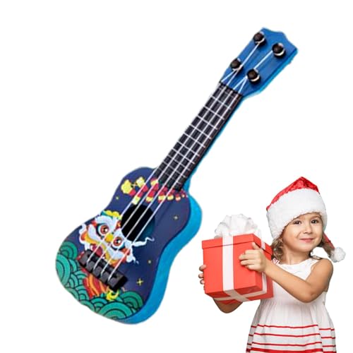 Ukulele für Kinder, Gitarre, 4 Saiten für Anfänger, lustiges Musikinstrument | stoßfestes Lernspielzeug, leichte Ukulele für den Start von Kleinkindern, Kindern und Ukulele für Kinder, Gitarre, 4 Saiten für Anfänger, lustiges Musikinstrument | stoßfestes Lernspielzeug, leichte Ukulele für den Start von Kleinkindern, Kindern und von Generic