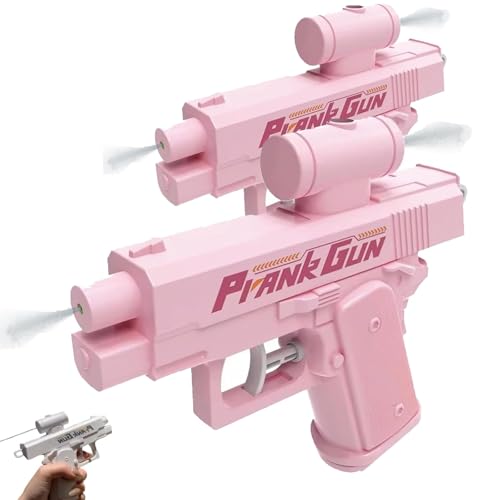 Umgekehrte Wasserpistole, Zweiwege-Streich, kreative umgekehrte Schwerkraft-Wasserpistole, unerwartete Wendung, geeignet for Bürostreiche(2pcs Pink) von Generic